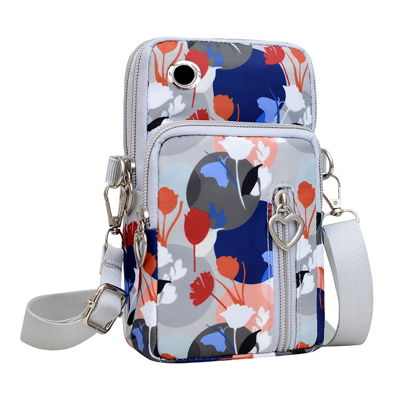 Ženska višenamjenska crossbody torbica za telefon s pretincom za novac, sportski stil, mala torbica