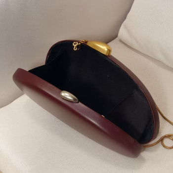PU poliester crossbody torba s nepravilnim oblikom, model 2025, večernja clutch-torba