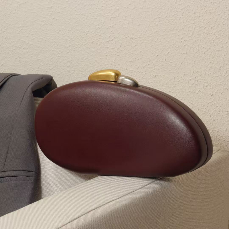 PU poliester crossbody torba s nepravilnim oblikom, model 2025, večernja clutch-torba