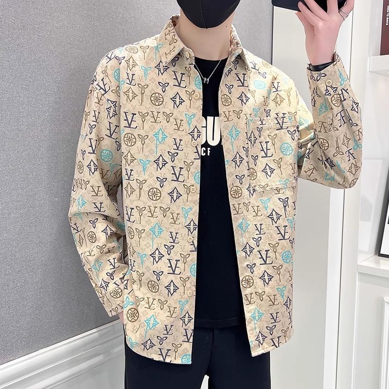 Muška jakardna jakna za proljeće i jesen 2025, visoko kvalitetna izšivka i sveobuhvatni otisak