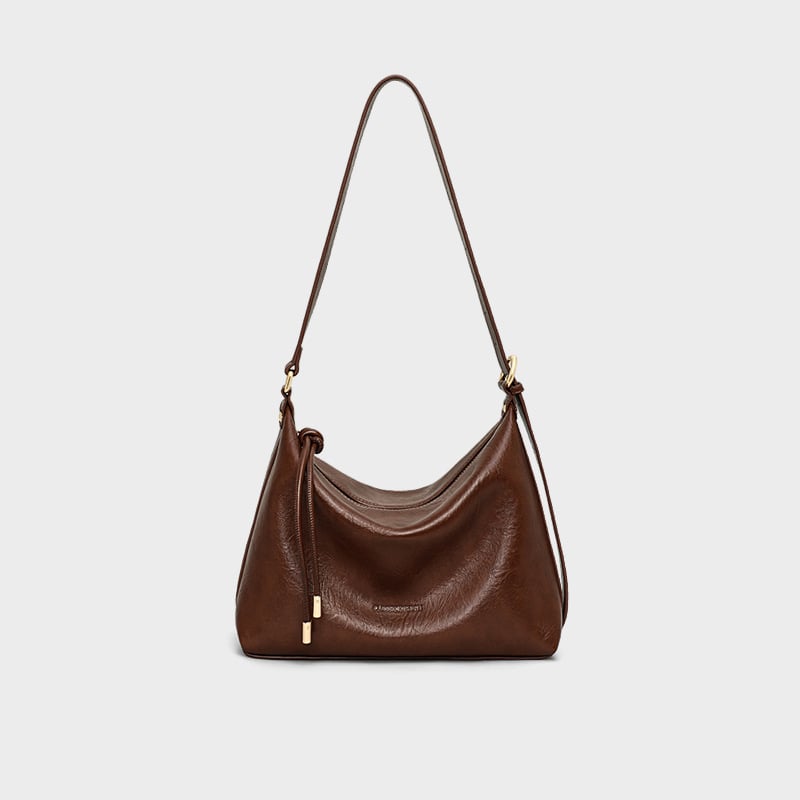 Seammar 2026 ženska torba od prave kože, preko ramena i crossbody, velika kapaciteta, gradski stil