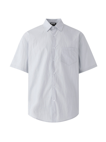 Muška ležerna kratka košulja, ljetna, jednobojna boja, korejski stil, za svakodnevno nošenje