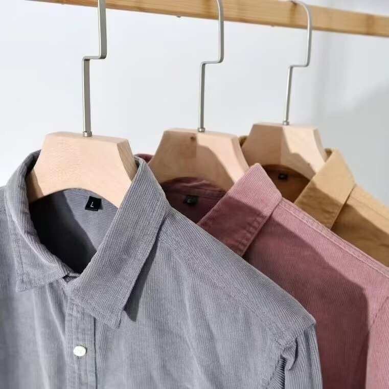 Férfi japán retro hosszú ujjú ing, tavasz–ősz, laza szabású, ing-jacke