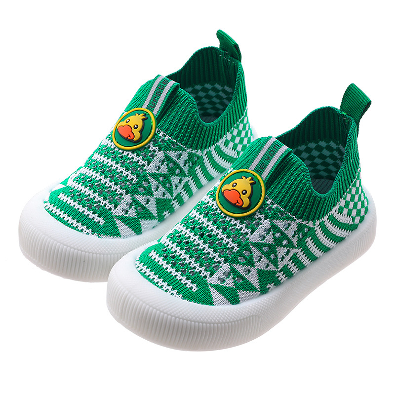 Nove proljetno-ljetne otvorene mrežaste dječje tenisice, prozračne mreže, neklizajući mekani potplat, slip-on casual tenisice