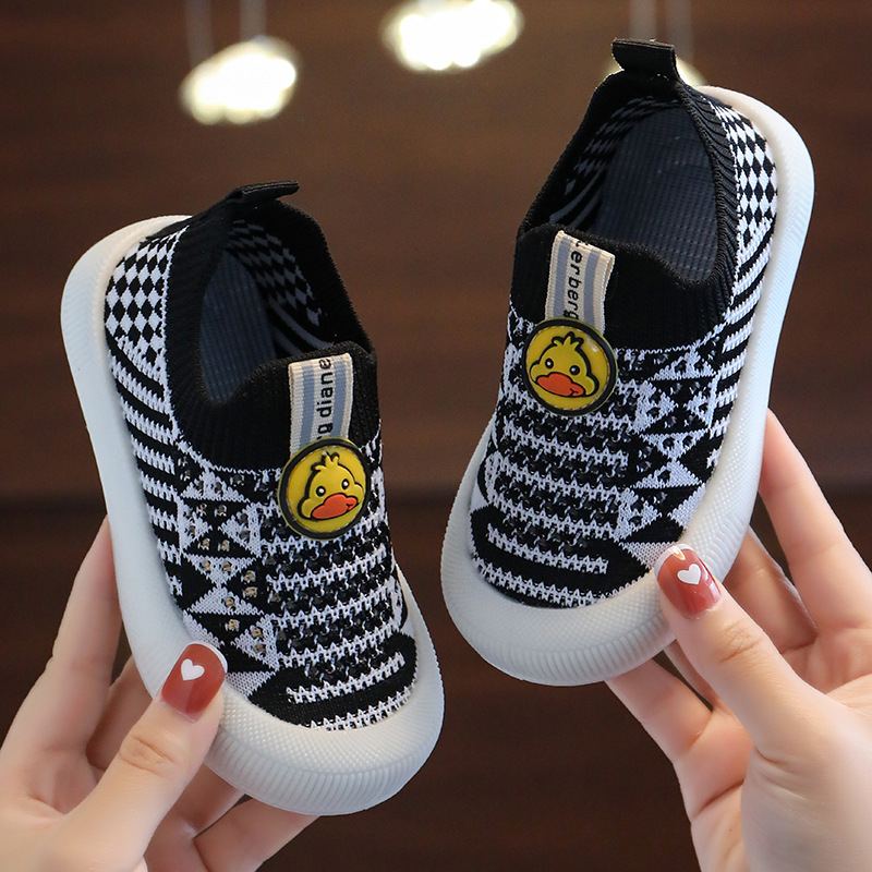 Nove proljetno-ljetne otvorene mrežaste dječje tenisice, prozračne mreže, neklizajući mekani potplat, slip-on casual tenisice