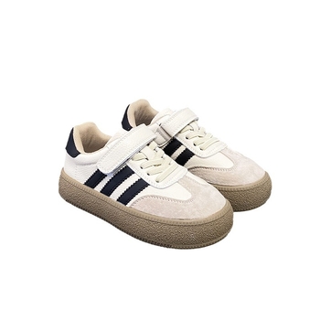 Dječje tenisice za trening s Velcro trakom i fleece podstavom, unisex casual sportske tenisice s mekanom potplatom