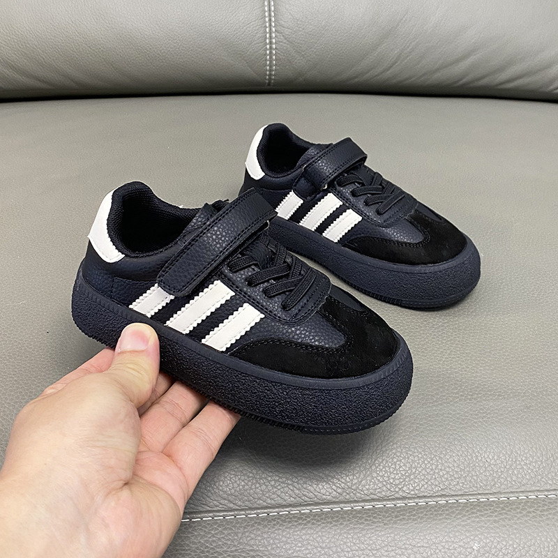 Dječje tenisice za trening s Velcro trakom i fleece podstavom, unisex casual sportske tenisice s mekanom potplatom
