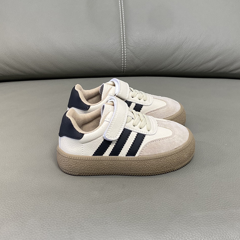 Dječje tenisice za trening s Velcro trakom i fleece podstavom, unisex casual sportske tenisice s mekanom potplatom