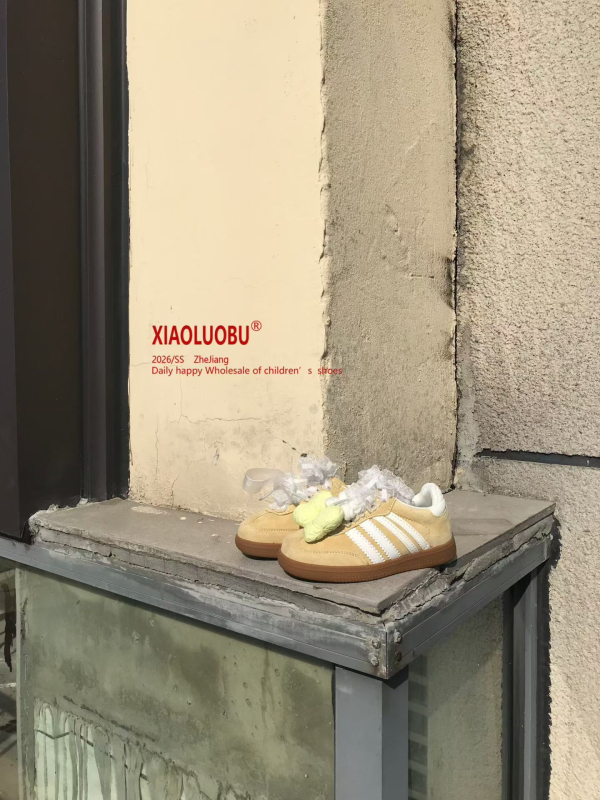 Tenisice s mašnicom i čipkom za djevojčice, AB verzija, slatke boje, casual, niski kroj, Velcro, proljeće 2026