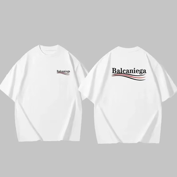 Muški pamukasti T-shirt s okruglim izrezom, kratkim rukavima, ljetni ležerni stil, europska veličina.