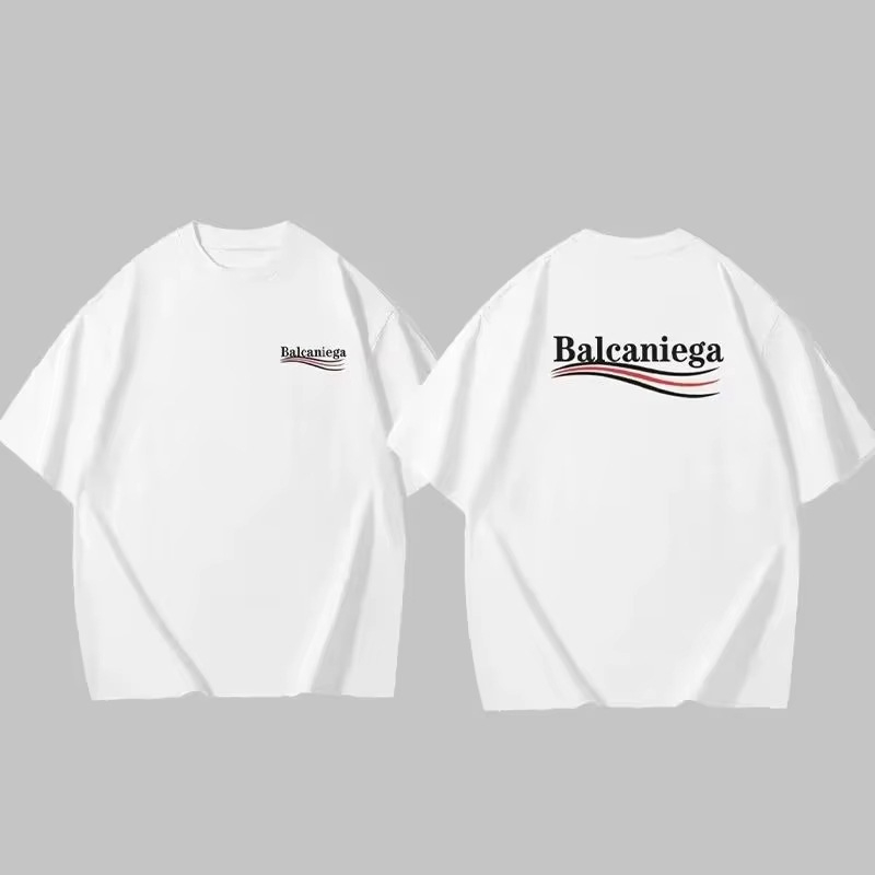Muški pamukasti T-shirt s okruglim izrezom, kratkim rukavima, ljetni ležerni stil, europska veličina.