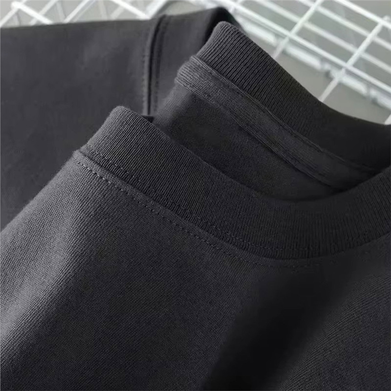 Muški pamukasti T-shirt s okruglim izrezom, kratkim rukavima, ljetni ležerni stil, europska veličina.