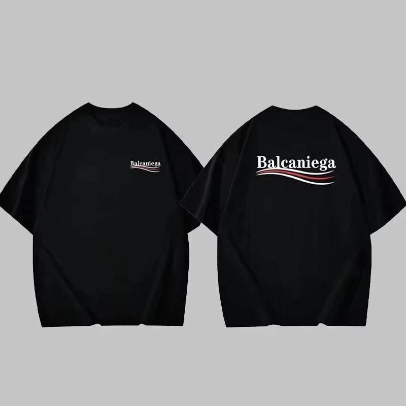 Muški pamukasti T-shirt s okruglim izrezom, kratkim rukavima, ljetni ležerni stil, europska veličina.
