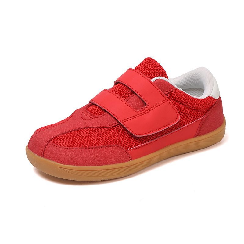 Djeca tenisice s širokim prstom, mrežasti gornji dio, Velcro zatvarač, prozračne, protuklizne, gumena potplat, unisex, proljeće 2025