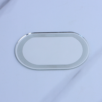 LED ogledalo za šminku s dodirnim senzorom i osvijetljenom staklenom lećom, debljina 1–3 mm