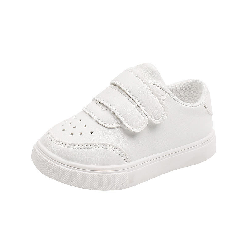 Klasične bijele tenisice za učenike, unisex, korejski casual stil za trčanje, s izvezenom jagodom i suncokretom