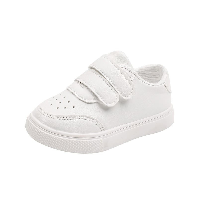 Klasične bijele tenisice za učenike, unisex, korejski casual stil za trčanje, s izvezenom jagodom i suncokretom