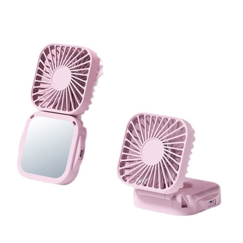 Mini sklopivi ventilator za vrat, prijenosni ručni USB punjivi, za vanjsku upotrebu — poklon za stol