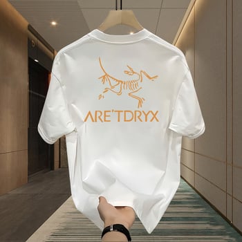 Muško T‑shirt s kratkim rukavima Niaojia – teška combed pamuk, slobodan kroj, američki streetwear, topovi za parove