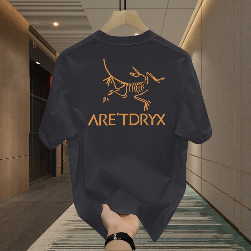 Muško T‑shirt s kratkim rukavima Niaojia – teška combed pamuk, slobodan kroj, američki streetwear, topovi za parove