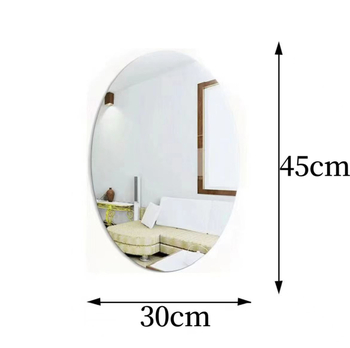 Öntapadós teljes hosszúságú tükör, geometriai akril tükör, törésálló, egyedi méret