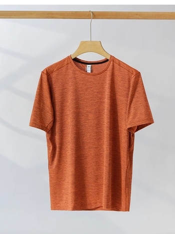 Tricou unisex pentru exterior, uscare rapidă, ușor și respirabil, poliester, mânecă scurtă, guler rotund, pentru sporturi de vară.