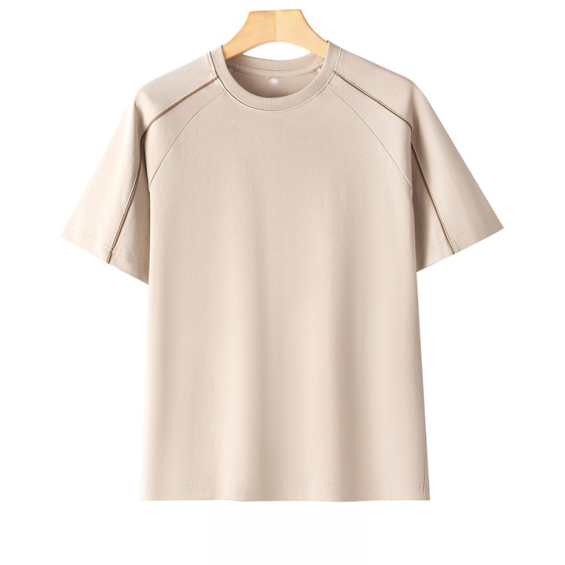 Muški Sorona rashladni Raglan T‑shirt kratkih rukava, ljeto, teški i čvrsti materijal Ice Silk, high-street stil