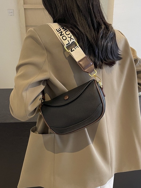 PU ženska mini kvadratna crossbody torba sa širokom naramenicom, elegantna i praktična