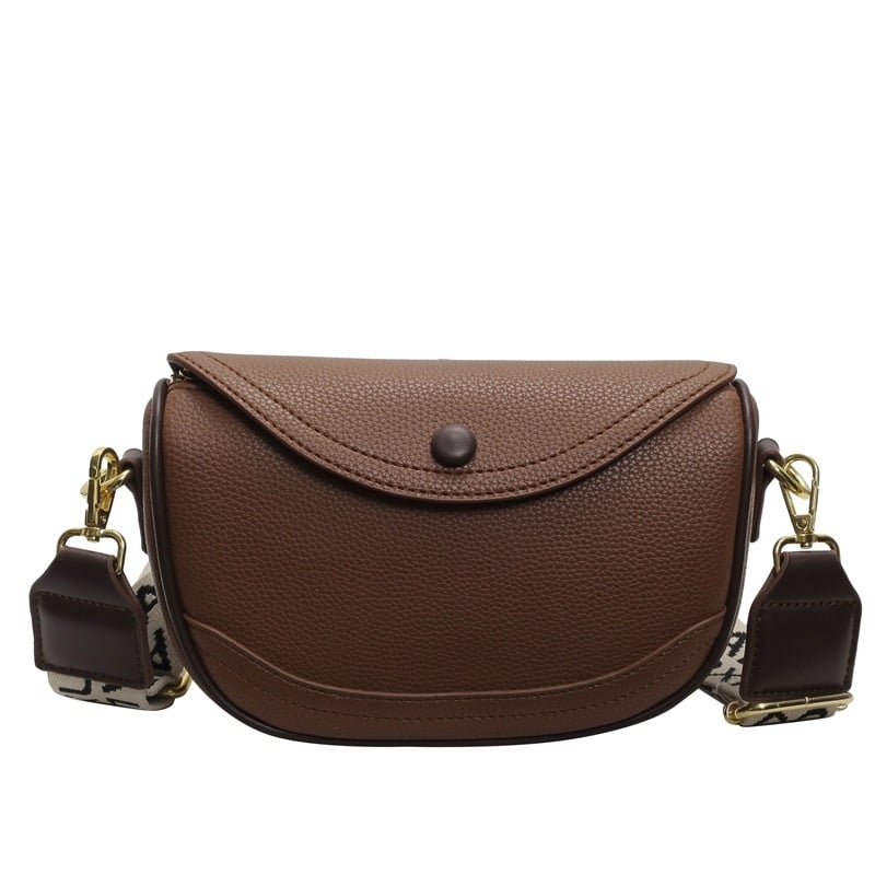 PU ženska mini kvadratna crossbody torba sa širokom naramenicom, elegantna i praktična