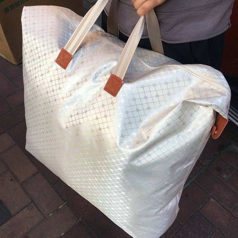 Torba za pohranu od debelog Oxford materijala za odjeću i pokrivače – otporna na prašinu i vlagu, prijenosna organizacijska torba