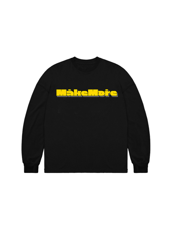 Makemore majica s dugim rukavima, višebojna – američki street hip-hop stil, širok kroj, casual komad