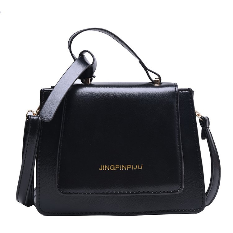 Ženska torbica za jesen-zimu u retro chic stilu, HK stil, teksturirana, mala kvadratna crossbody torbica