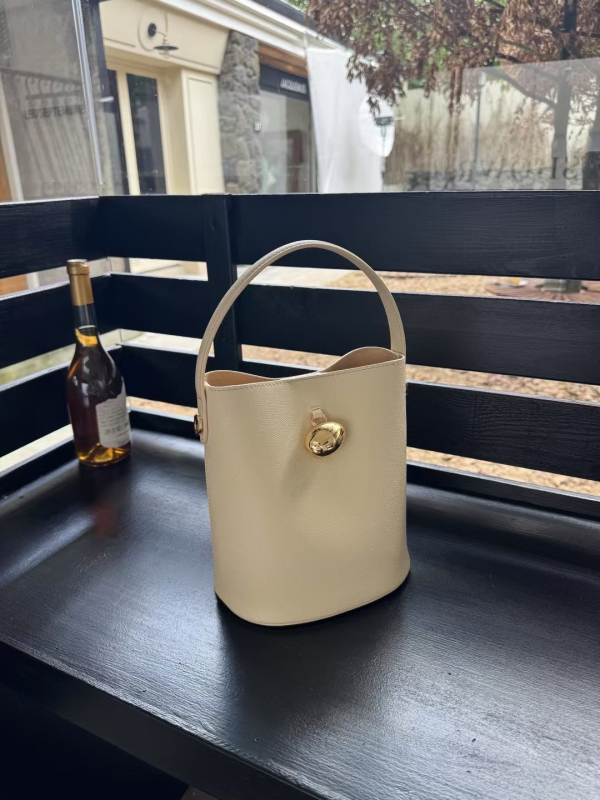 Mala kožna bucket torba s naramenicom, ženska torba, gradski stil