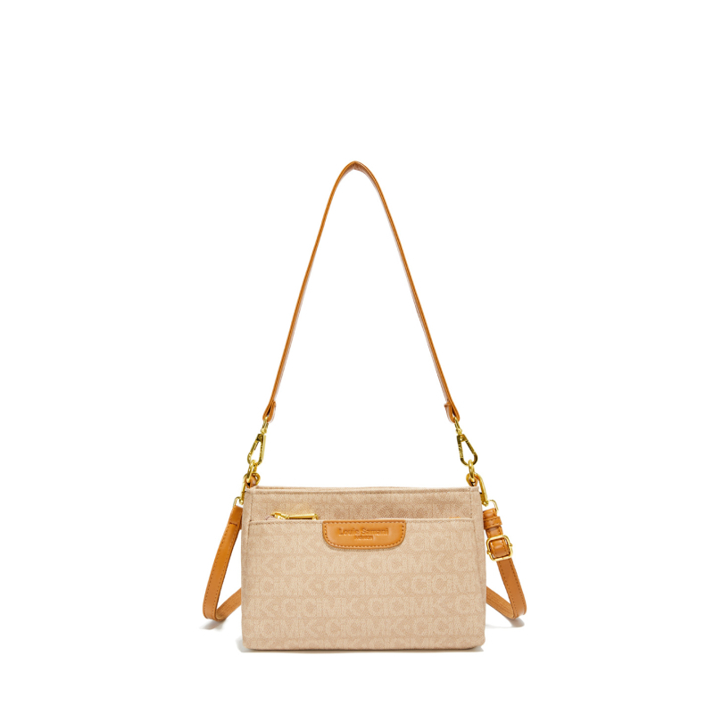 Ženska torbica preko ramena s otiskom u korejskom stilu, PU koža, lagani luksuz, crossbody torba za gradske prilike
