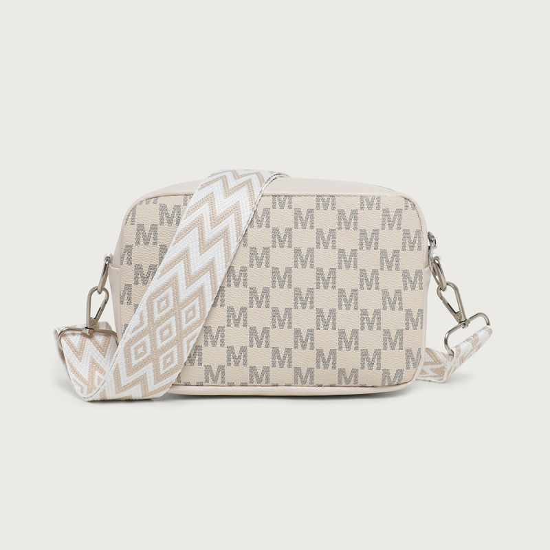Ženska mini crossbody torbica u zapadnom stilu, 2025. retro otisak, moderna torba za rame sa širokim remenom