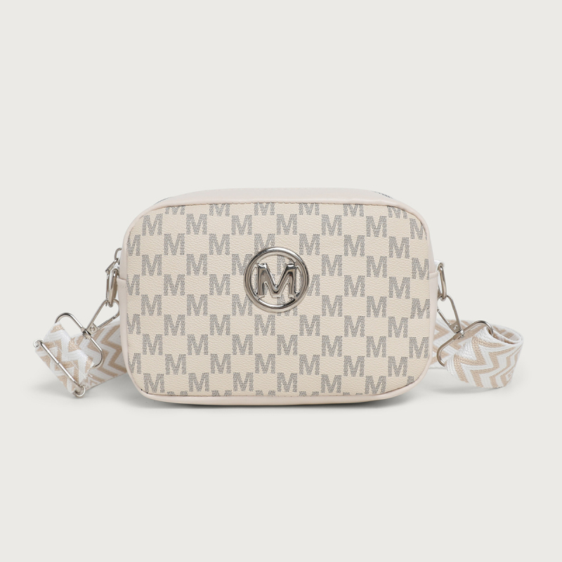 Ženska mini crossbody torbica u zapadnom stilu, 2025. retro otisak, moderna torba za rame sa širokim remenom