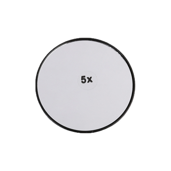 Kör alakú kozmetikai tükör 3x/5x nagyítás, 7 cm átmérővel, nagy méret, egyedi csomagolás