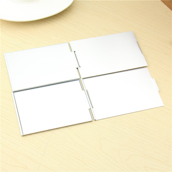 Prijenosno aluminijsko ogledalo za šminkanje za žene