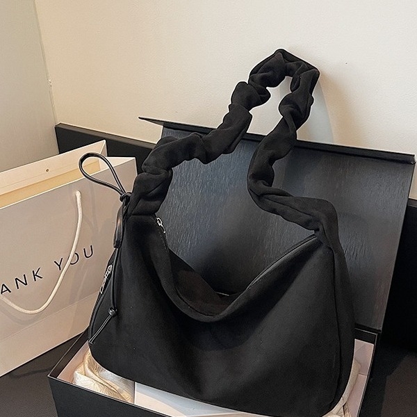 Ženska torba u korejskom stilu, retro plisirana, crossbody torba s velikim kapacitetom, 2026
