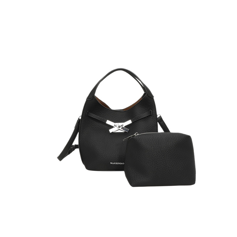 Ženska bucket torba s naramenicom, PU koža, gradski stil, svakodnevna upotreba