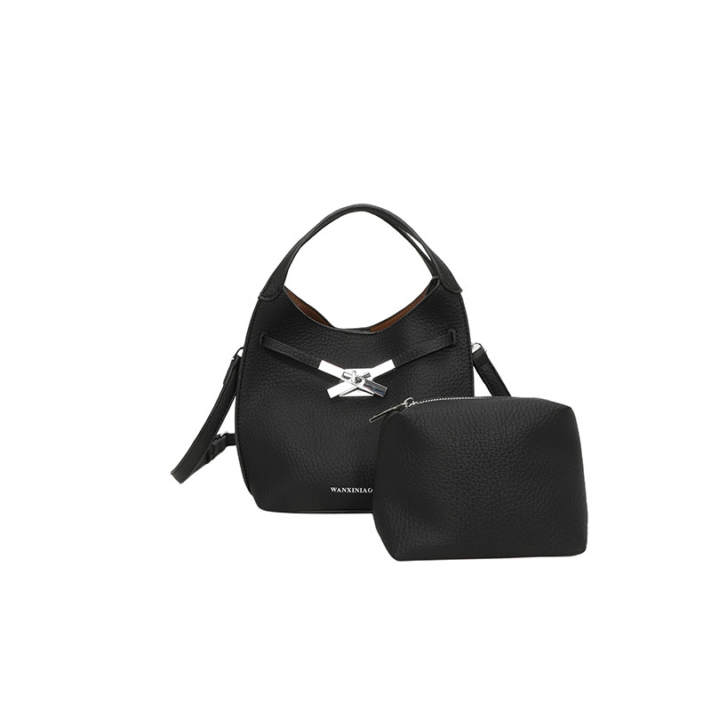 Ženska bucket torba s naramenicom, PU koža, gradski stil, svakodnevna upotreba