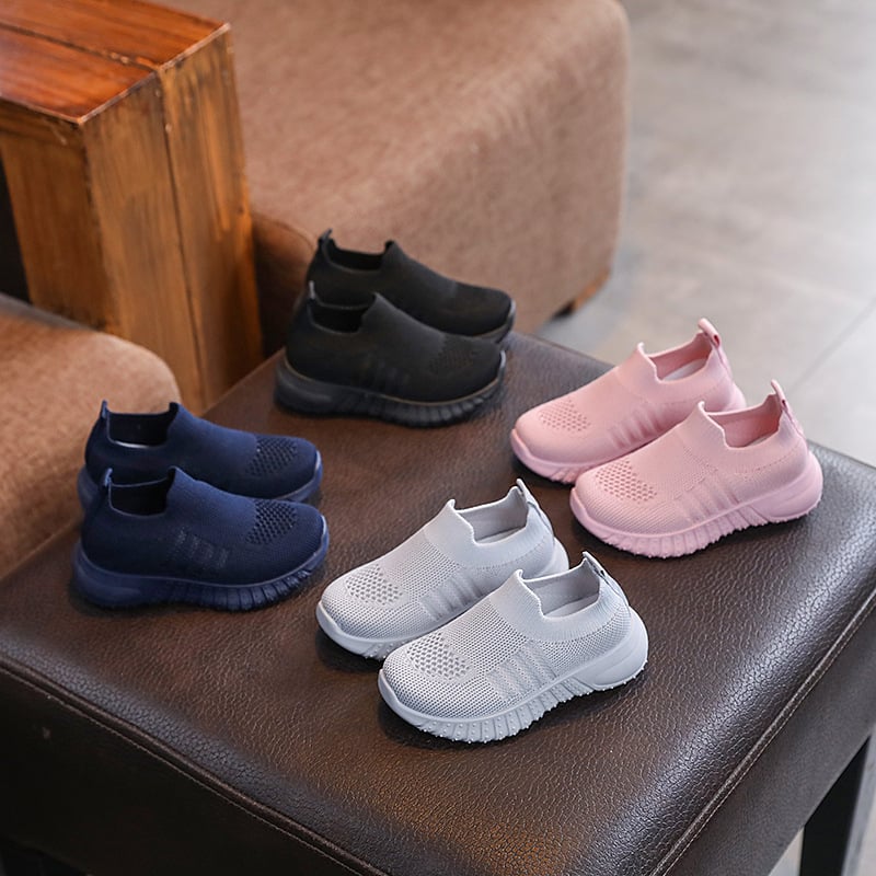 Prozračne dječje fly-knit tenisice, casual stil korejskog dizajna, unisex za djecu 1–3 godine