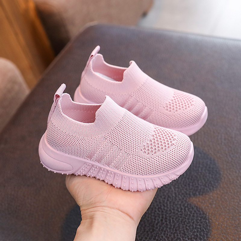 Prozračne dječje fly-knit tenisice, casual stil korejskog dizajna, unisex za djecu 1–3 godine