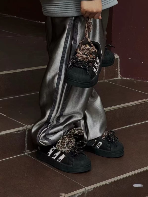 Dječje zimske tenisice s leopard uzorkom, Velcro zatvarač, protuklizna potplat, unisex
