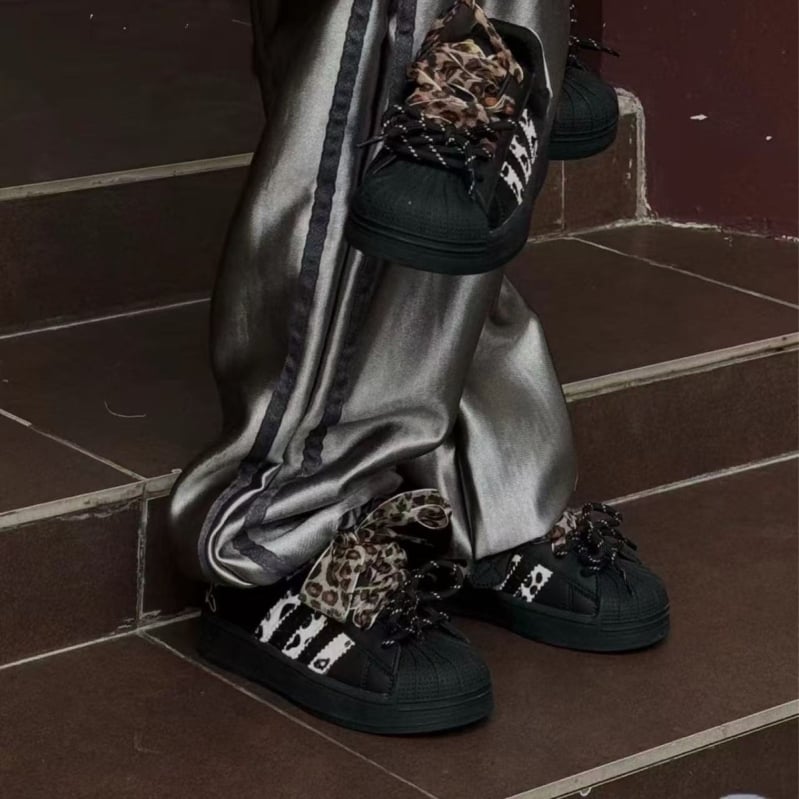Dječje zimske tenisice s leopard uzorkom, Velcro zatvarač, protuklizna potplat, unisex