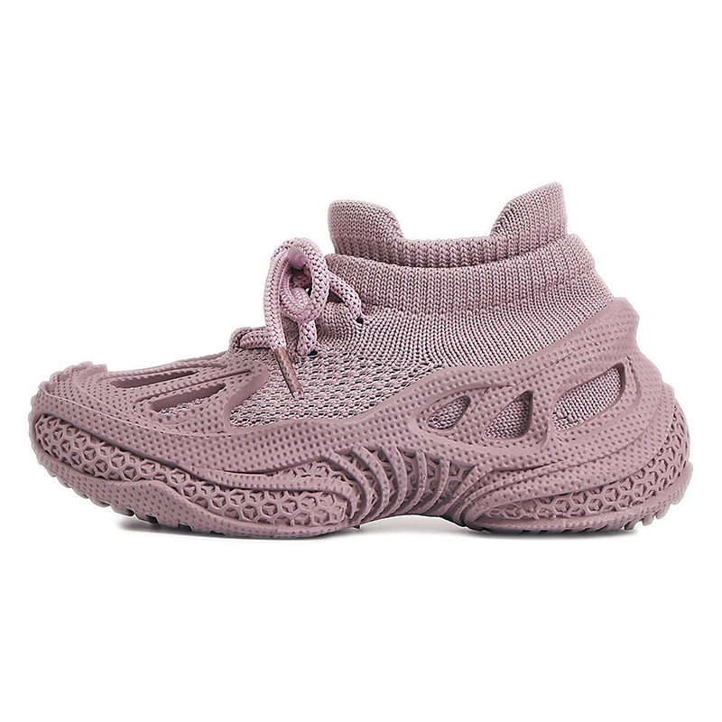 Dječje tenisice s mrežastim gornjim dijelom, prozračan dizajn, debeli đon, casual dad shoes stil, jesen 2025