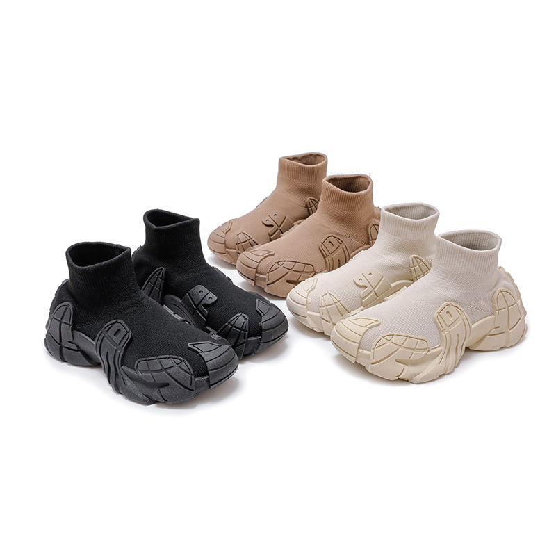 Unisex tenisice za djecu i tinejdžere, slip-on s pletenom mrežom – prozračne, otporne na habanje, za vanjsku upotrebu