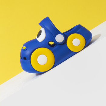 Dječje sandale s zatvorenim prstima, za unutarnju upotrebu, vodootporne, dizajn automobila, ljeto, unisex