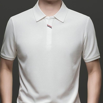 Muška ljetna polo majica kratkih rukava, jednostavan casual stil, pamukova smjesa