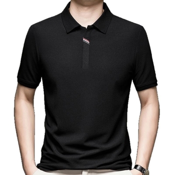 Muška ljetna polo majica kratkih rukava, jednostavan casual stil, pamukova smjesa